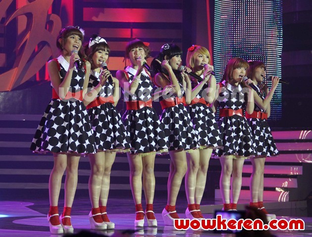 Gambar Foto Cherry Belle Bawakan Lagu 'Best Friend Forever' dan 'I'll Be There For You'