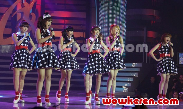 Gambar Foto Cherry Belle Bawakan Lagu 'Best Friend Forever' dan 'I'll Be There For You'