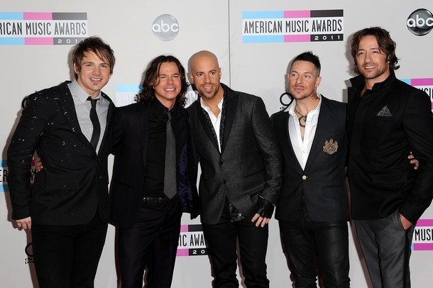 Gambar Foto Chris Daughtry dan Band Menghadiri American Music Awards 2011