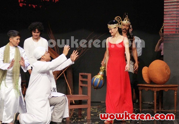 Gambar Foto Proses Produksi 'Pandawa vs Kurawa'