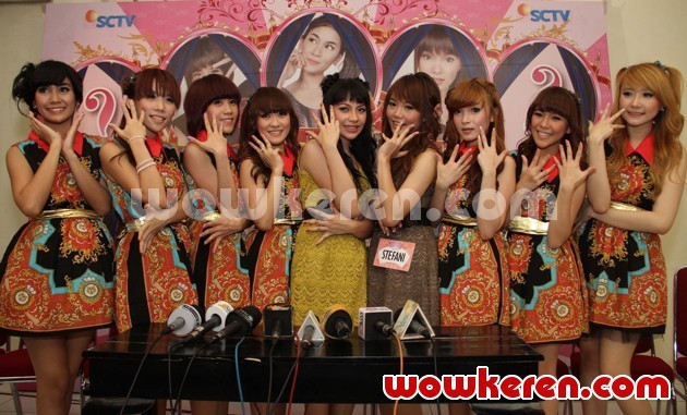 Gambar Foto Cherry Belle dan Personil Barunya di 'Cherry Belle Cari Chibi'