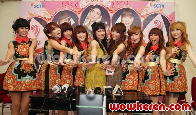 Gambar Foto Cherry Belle dan Personil Barunya di 'Cherry Belle Cari Chibi'