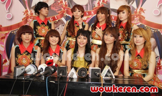 Gambar Foto Cherry Belle dan Personil Barunya di 'Cherry Belle Cari Chibi'