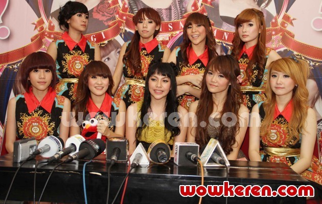Gambar Foto Cherry Belle dan Personil Barunya di 'Cherry Belle Cari Chibi'
