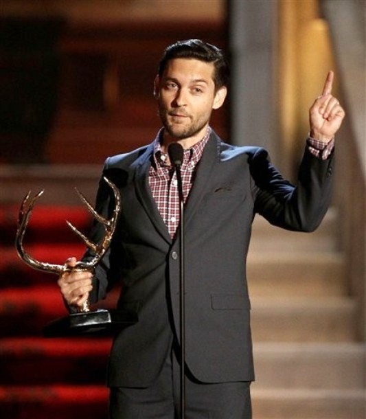 Gambar Foto Tobey Maguire di Guys Choice Awards 2012