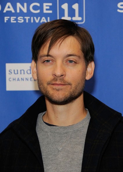 Gambar Foto Tobey Maguire di Premier 'The Details'