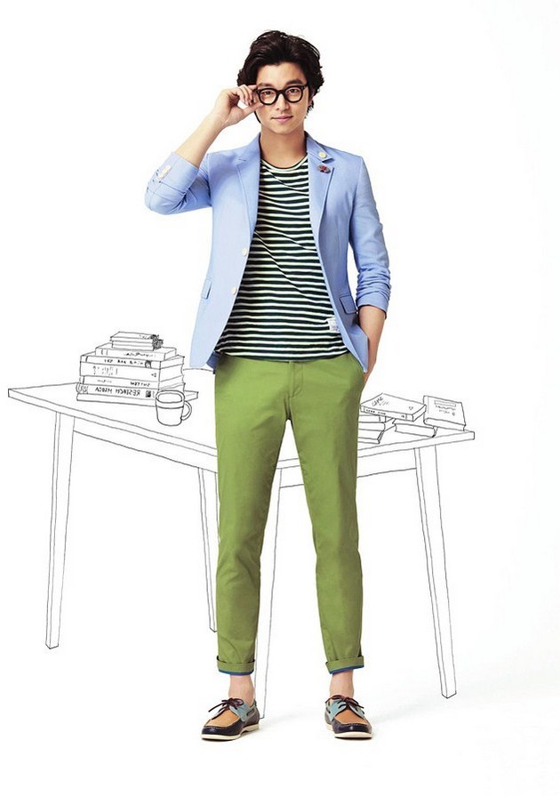 Gambar Foto Gong Yoo di Iklan Kampanye Mind Bridge Summer 2012