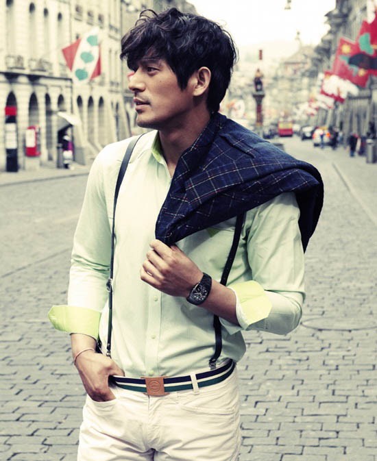 Gambar Foto Oh Ji Ho Berpose Untuk Majalah InStyle