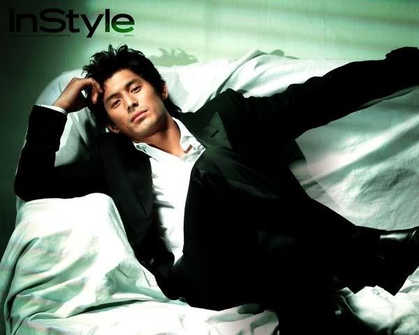 Gambar Foto Oh Ji Ho Berpose Untuk Majalah InStyle