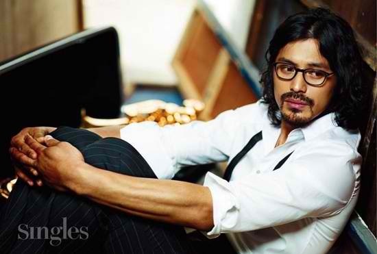 Gambar Foto Oh Ji Ho Berpose Untuk Majalah Singles