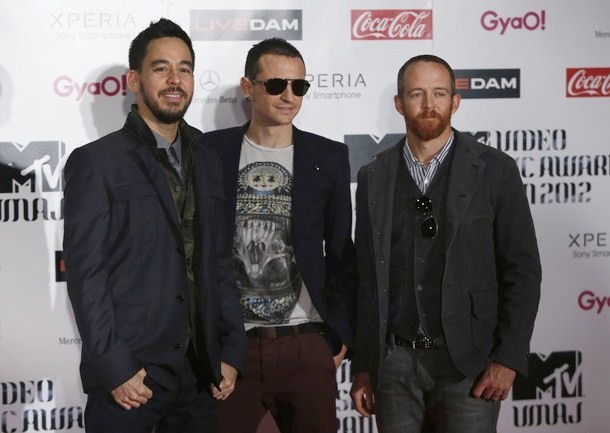 Gambar Foto Linkin Park Hadir di Red Carpet MTV Video Music Awards Japan 2012