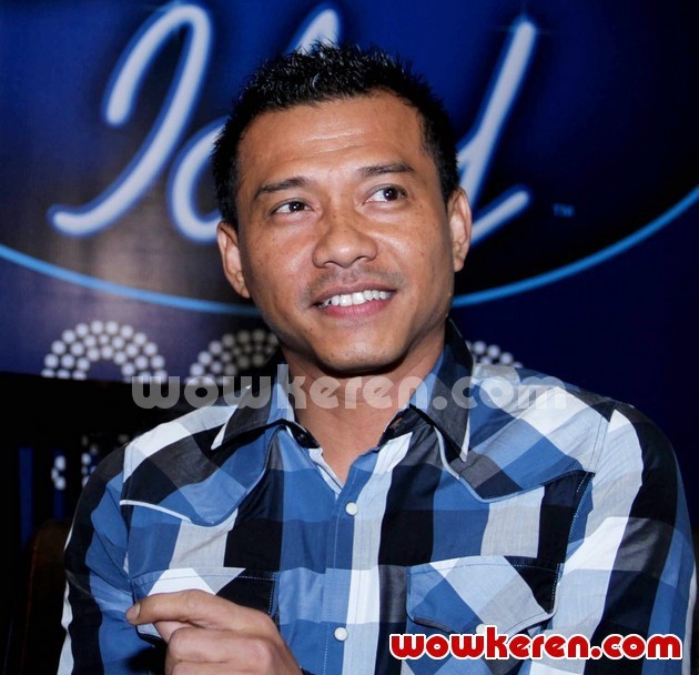 Gambar Foto Anang Hermansyah di Konferensi Pers Grand Final 'Indonesian Idol'