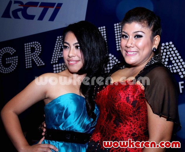 Gambar Foto Kamasean dan Regina di Konferensi Pers Grand Final 'Indonesian Idol'