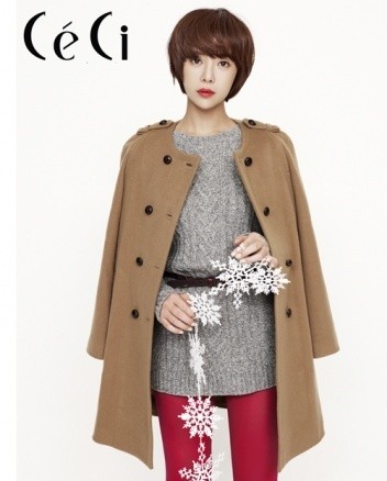 Gambar Foto Hwang Jung Eum Berpose Untuk Majalah Ceci