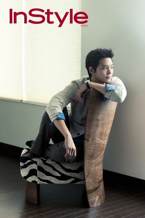 Gambar Foto Joo Won di Majalah InStyle Edisi Oktober 2011