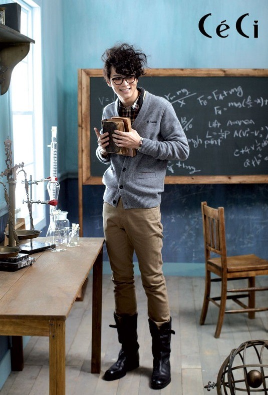 Gambar Foto Joo Won Berpose Untuk Majalah Ceci