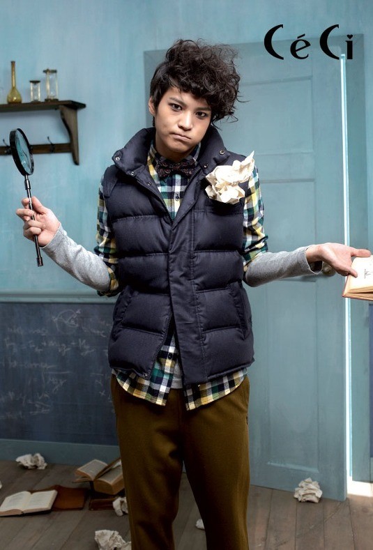 Gambar Foto Joo Won Berpose Untuk Majalah Ceci