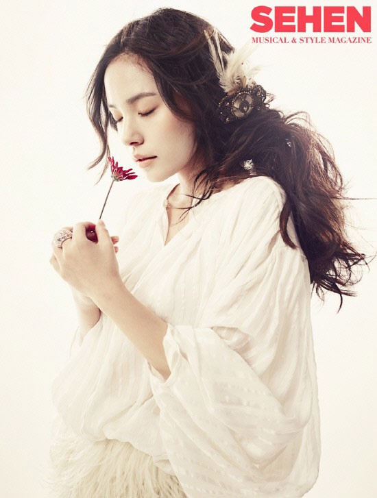 Gambar Foto Min Hyo Rin di Majalah Sehen Edisi Januari 2010