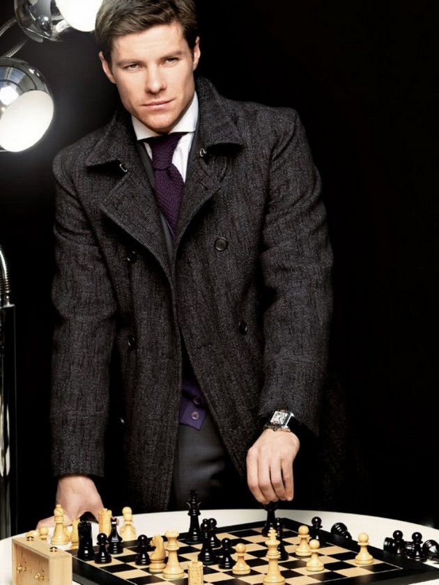 Gambar Foto Xabi Alonso Photoshoot