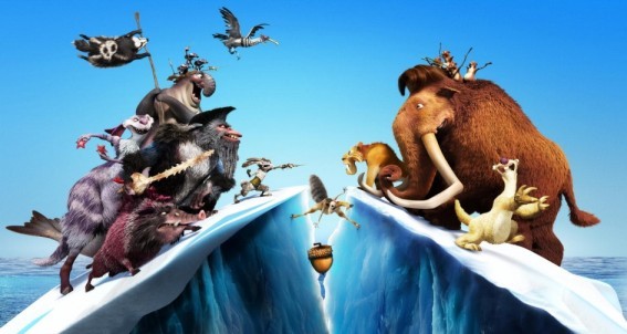 Gambar Foto Manny, Diego dan Sid Menghadapi Para Bajak Laut di 'Ice Age: Continental Drift'