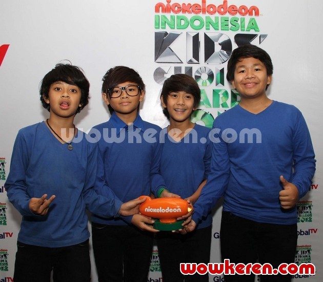 Gambar Foto Coboy Junior di Kids' Choice Awards 2012