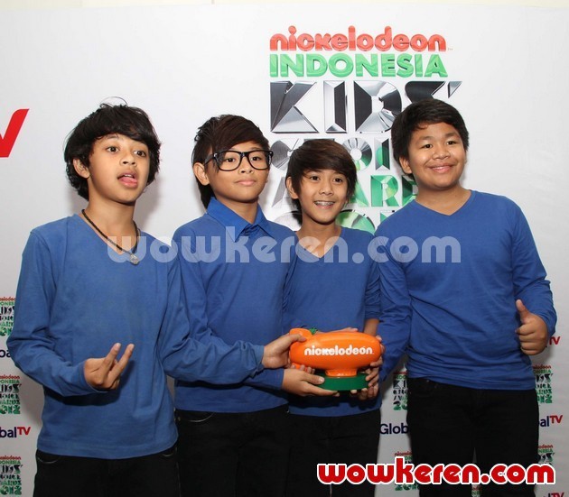 Gambar Foto Coboy Junior di Kids' Choice Awards 2012