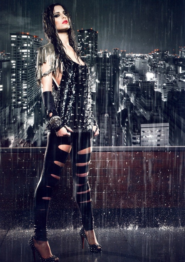 Gambar Foto Cheryl Cole Berpose Untuk 'Q Magazine'