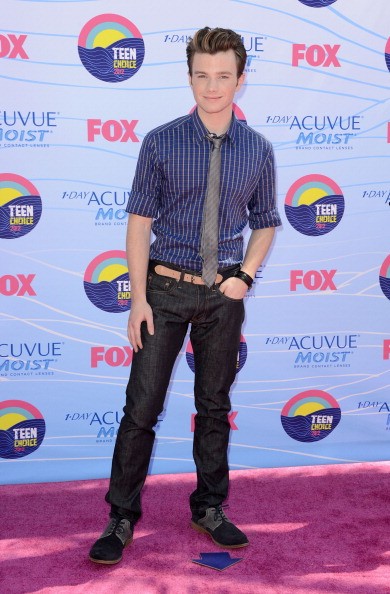 Gambar Foto Chris Colfer Hadir di Teen Choice Awards 2012