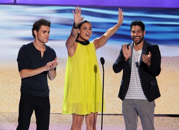 Gambar Foto Paul Wesley, Jordin Sparks dan Adam Rodriguez di Teen Choice Awards 2012