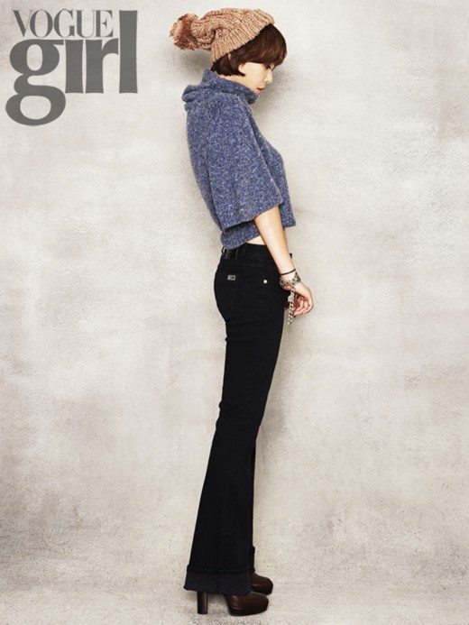 Gambar Foto Hwang Jung Eum di Majalah Vogue Girl Edisi Oktober 2011