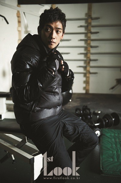 Gambar Foto Rain di Majalah 1st Look Edisi November 2011