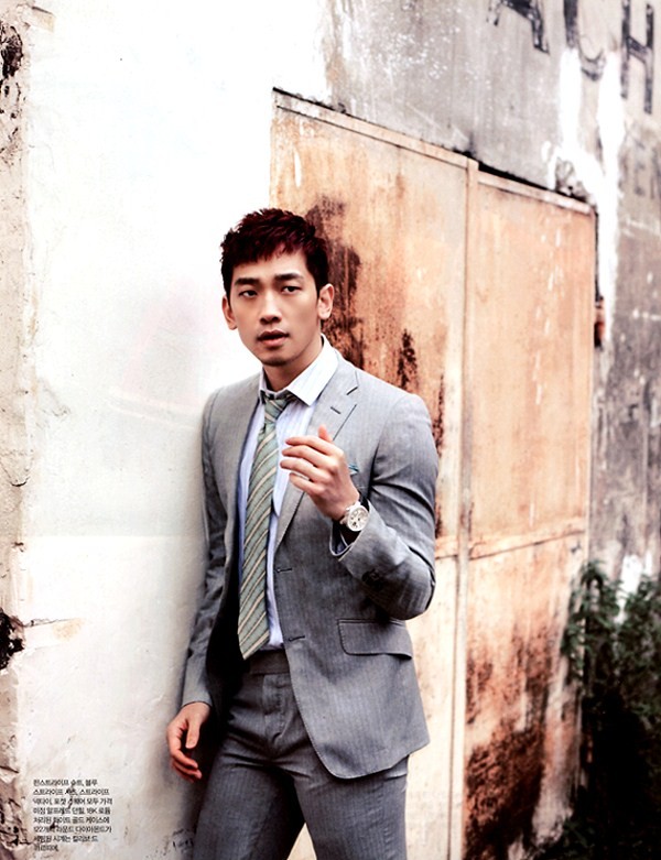 Gambar Foto Rain di Majalah Esquire Edisi Maret 2011