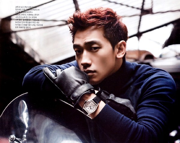 Gambar Foto Rain di Majalah Esquire Edisi Maret 2011