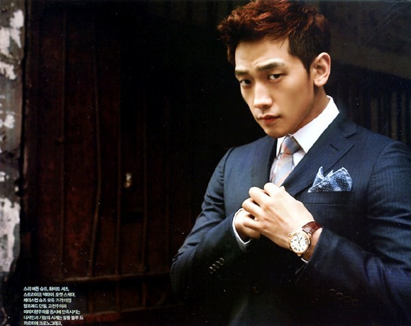 Gambar Foto Rain di Majalah Esquire Edisi Maret 2011