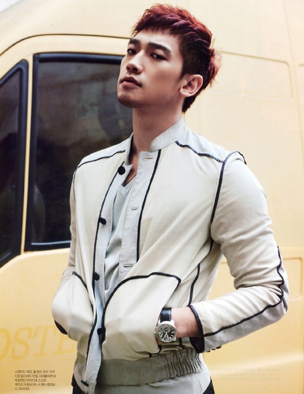 Gambar Foto Rain di Majalah Esquire Edisi Maret 2011
