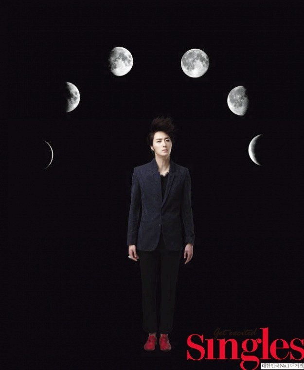 Gambar Foto Jung Il Woo di Majalah Singles Edisi Mei 2011