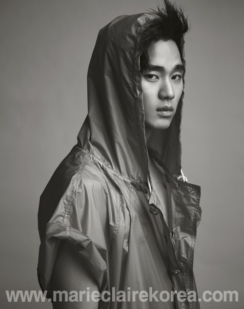 Gambar Foto Kim Soo Hyun di Majalah Marie Claire Edisi Maret 2011