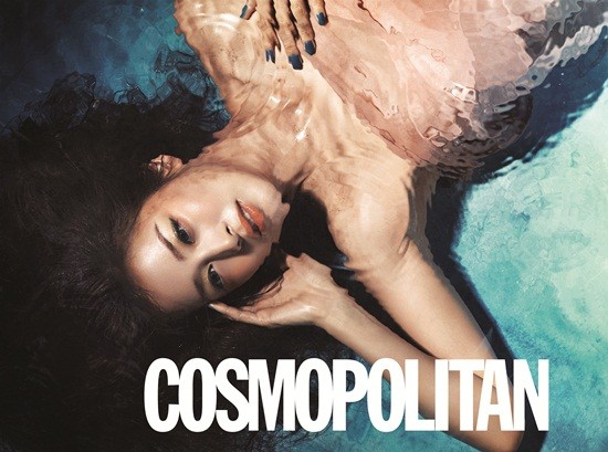 Gambar Foto Kim Tae Hee di Majalah Cosmopolitan Edisi Mei 2011