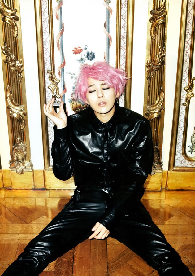 Gambar Foto Photoshoot G-Dragon di Majalah Harper's Bazaar Edisi Agustus 2012