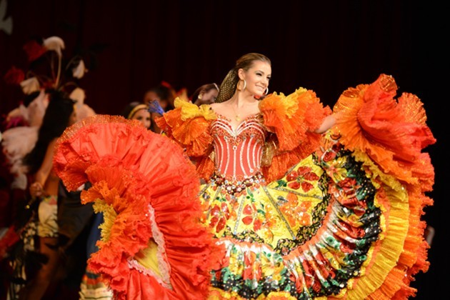 Gambar Foto Gabriella Ferrari Mewakili Venezuela di Miss World Talent Final