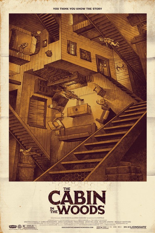 Gambar Foto Poster The Cabin in The Woods