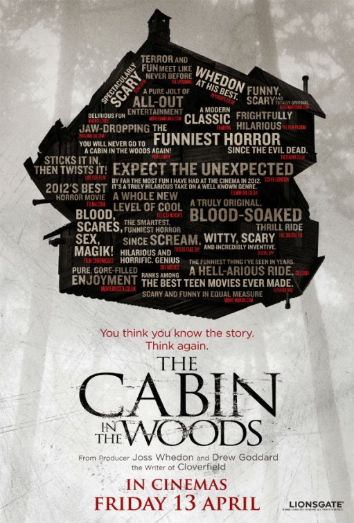 Gambar Foto Poster The Cabin in The Woods