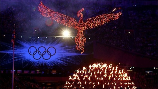 Foto Suasana Upacara Penutupan Olimpiade 2012