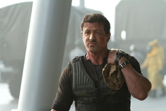 Gambar Foto Sylvester Stallone Sebagai Barney Ross