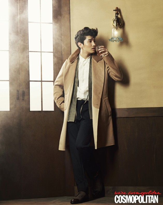Gambar Foto Max Changmin Bergaya ala 50-an di Cosmopolitan Edisi September 2012