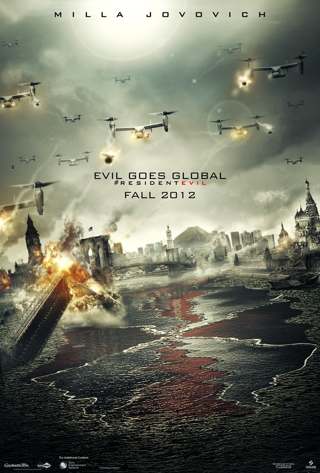 Gambar Foto Poster Resident Evil: Retribution