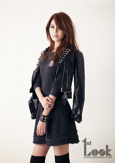 Gambar Foto Sooyoung Girls' Generation di Majalah 1st Look Edisi September 2012