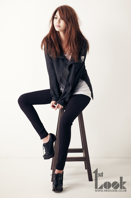 Gambar Foto Sooyoung Girls' Generation di Majalah 1st Look Edisi September 2012