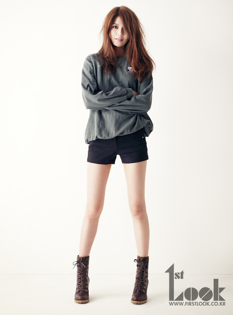 Gambar Foto Sooyoung Girls' Generation di Majalah 1st Look Edisi September 2012