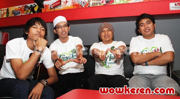 Gambar Foto Wali Saat Peluncuran Album '3 In 1'